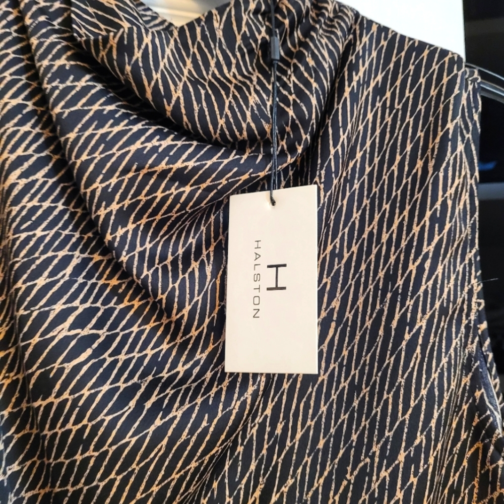 Halston Blouse XL